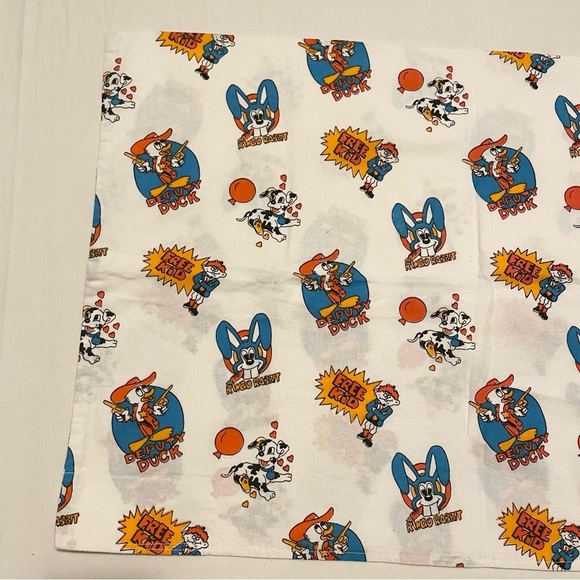 Kids Cartoon Print Set of 2 Pillowcase Ringo Rabbit Deputy Duck - Picture 13 of 16